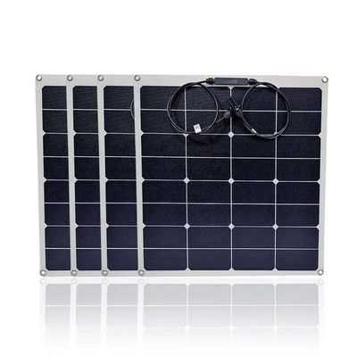 Good price Ultra Thin Flexible Cell Solar Panel 50w 55w 60w 100w 110w For RV Boats Roof online