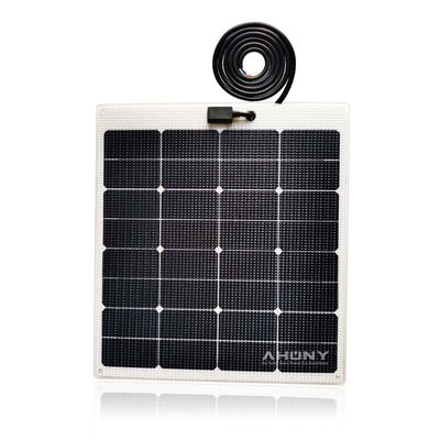 Good price Anti Slippery Semi Rigid Solar Panels Rough ETFE 60w Monocrystalline Solar Panel online