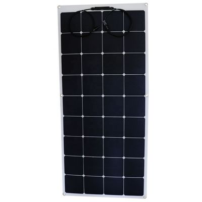 Good price Flexible 120 Watt Monocrystalline Solar Panel Lightweight For RVs Trucks Ocean Tents online
