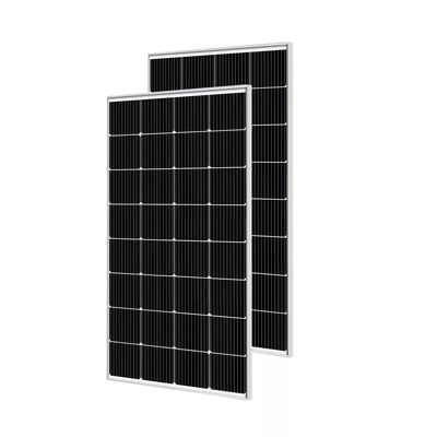 Good price Bifacial Perc Mono Solar Panel 200w Back Contact Cell CE ROHS Certificated online