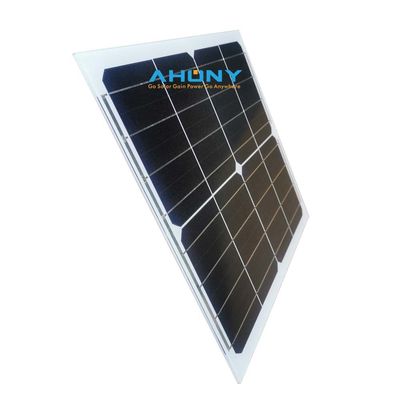 Good price EU Compatible 5W 10w 20w 30w Frameless Glass Solar Panel With Monocrystalline For CCTV Camera Fan Attic LED Ocean Bouy online