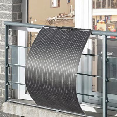 Good price Monocrystalline Silicon Semi-Flexible Solar Panels 100W HCF Waterproof Terrace Panels for Off Grid Balcony online