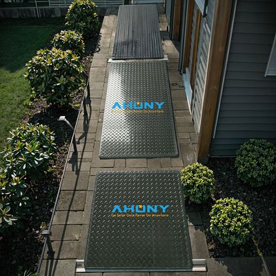 Good price Walkable Solar Floor Tile Rough Surface PV Module Anti-slippery Floor Panel Solar Off Grid Pavement Terrace Ground House System online