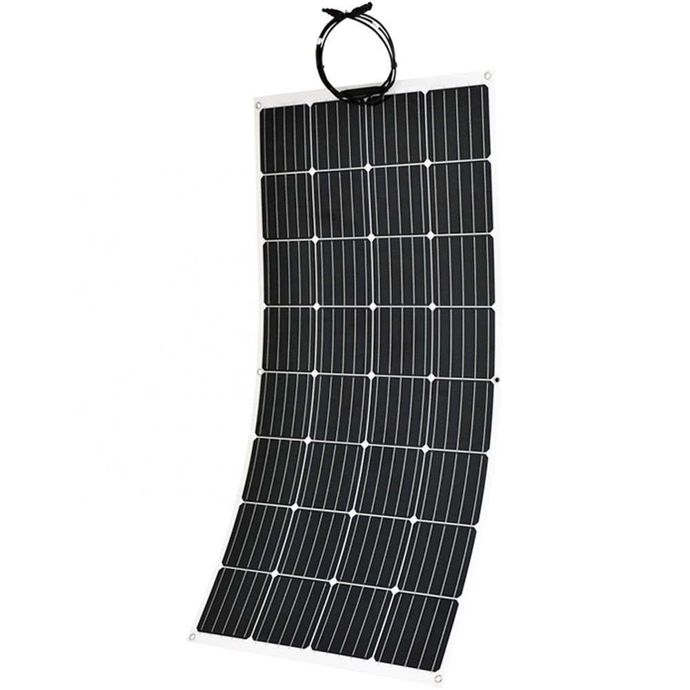 Solar Vandel Semi Flexible 5BB Solar Panel 200w Bendable For Golf Car Van