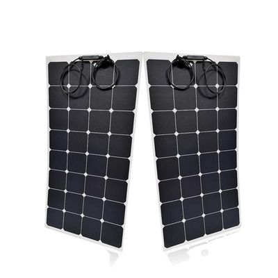 Good price 12V Solar Flexible Panels 110W Bendable Monocrystalline Semi Flexible Solar Panel Foar Boat Marine online