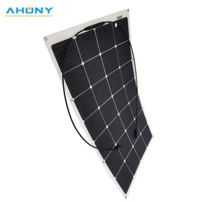 Good price Sunpower 100W maritime Flexible Solar Panel kit cell roll panneaux solaires a camper van conversion company 200w 300w online