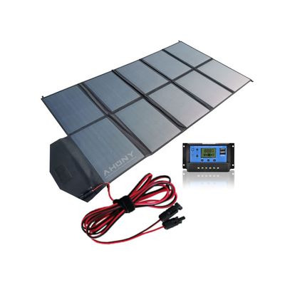 Good price 250W Foldable Solar Panel Kit 12V Ultralight Folding Solar Charger portable solar blanket USB for portable power station online
