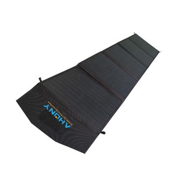 Good price 50w Portable Fold Up Solar Panels 12v Phone Solar Battery Charger CE ROHS Certificated online