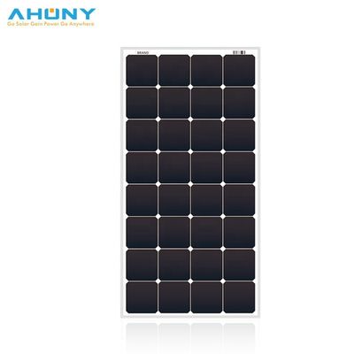 Good price Sunpower Glass Cell Solar Panel 120w 18V 36V For For RV Boats Campers online
