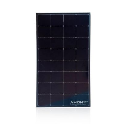 Good price Efficiency Glass Rigid Solar Panel 120w Sunpower Solar Cell Electric Bike module Solar Panel equipment manufacturers online
