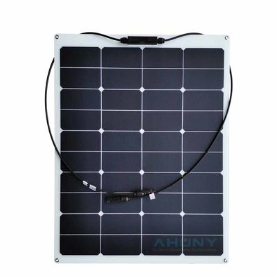 Good price Mono 50w Semi Flexible Solar Panel High Efficiency For Camping Rv online