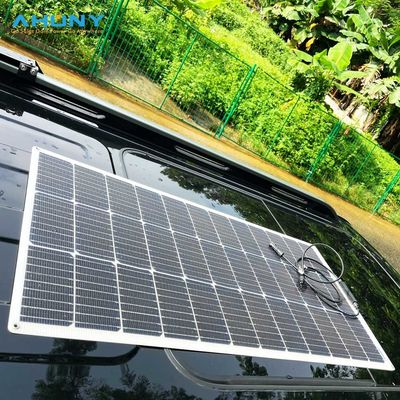 100w Waterproof Thin Film Transparent Plastic Solar Flexible Panels For Boat Vehicle