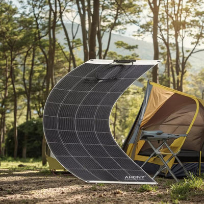 Good price Monocrystalline Lightweight Flexible ETFE Solar Panel  solar panal pannelli fotovoltaici flexible180w Water Resistant CE ROHS online