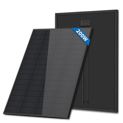 Good price 7 Layer Construction 200W Monocrystalline Photovoltaic Solar Panel for Motorhome Balcony System Garden Shed Boat online