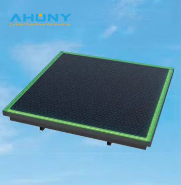 Good price Walkable Floor Solar Tile Wooden PV Module High Pressure Hailstone Resistance Solar Off Grid Pavement Street Ground House System online