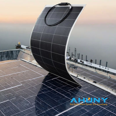 Good price High Efficiency Marine 18V 24V 200 Watts 275W Flexible Monocrystalline Solar Panel for Home Car Yacht System Kit online