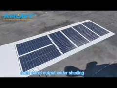 Shade Tolerant Semi Solar Flexible Panels 145w Half Cut Mono Solar Panel For RV Marine Sailboat